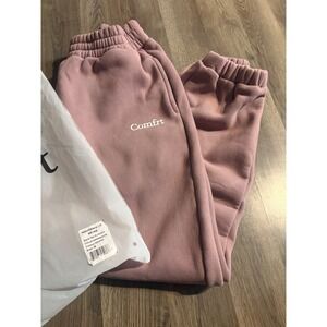 Comfrt Cloud Sweatpants Orchid Purple Fleece Joggers KJHU21 Womens Medium